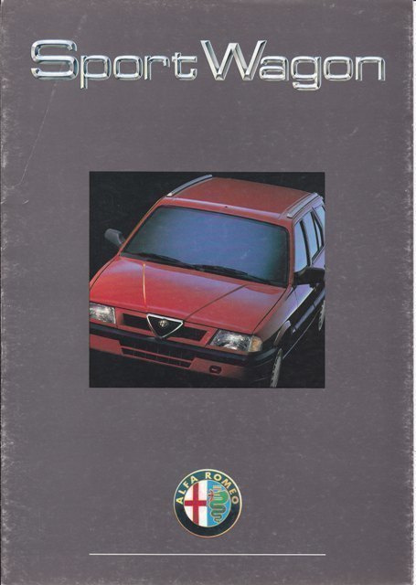 Alfa Romeo 33 Sport Wagon -esite, 1990