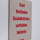 Karl Vorländer : Sosialististen aatteiden historia - pikkukuva 1