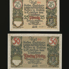 Saksa Notgeld 25, 50 Pfg, Trebnitz 1918 - pikkukuva 2