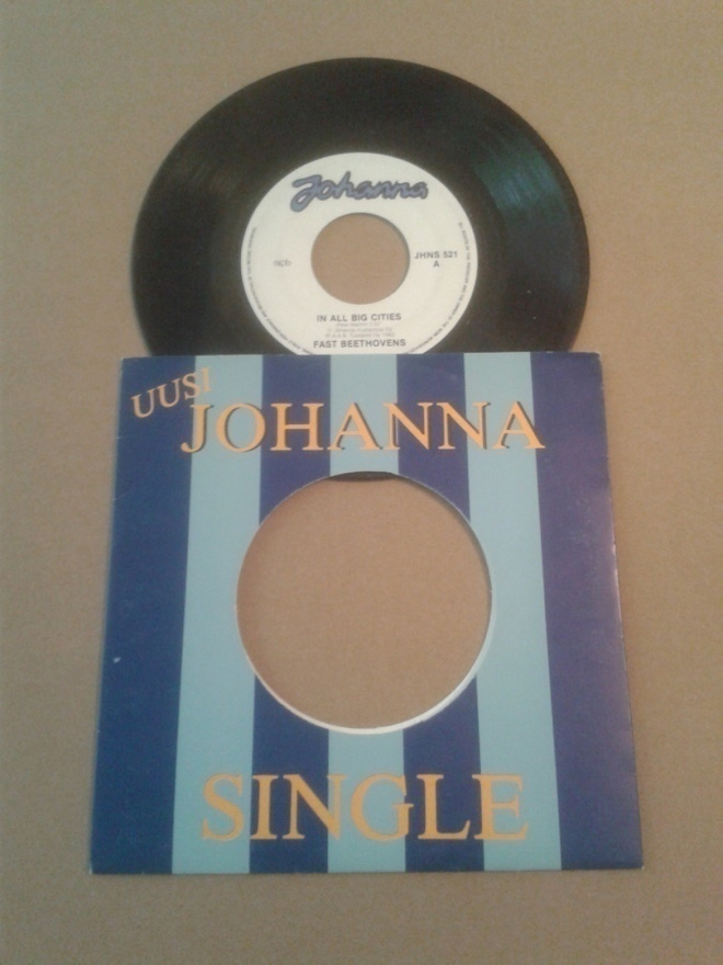 Fast Beethovens : In All Big Cities 7" orig 1983 punk rare