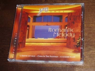 CD Jazz Lounge - Romantic Melody (Uusi)