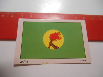 Dandy Flag parade  purkkakuva # F159 Zaire