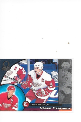1998-99 Pacific Omega #88 Steve Yzerman Detroit Red Wings