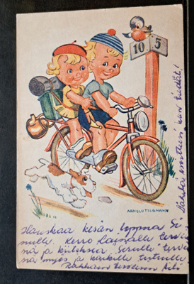 Tilgmann: polkupyörämatkalla, vanha kulkenut