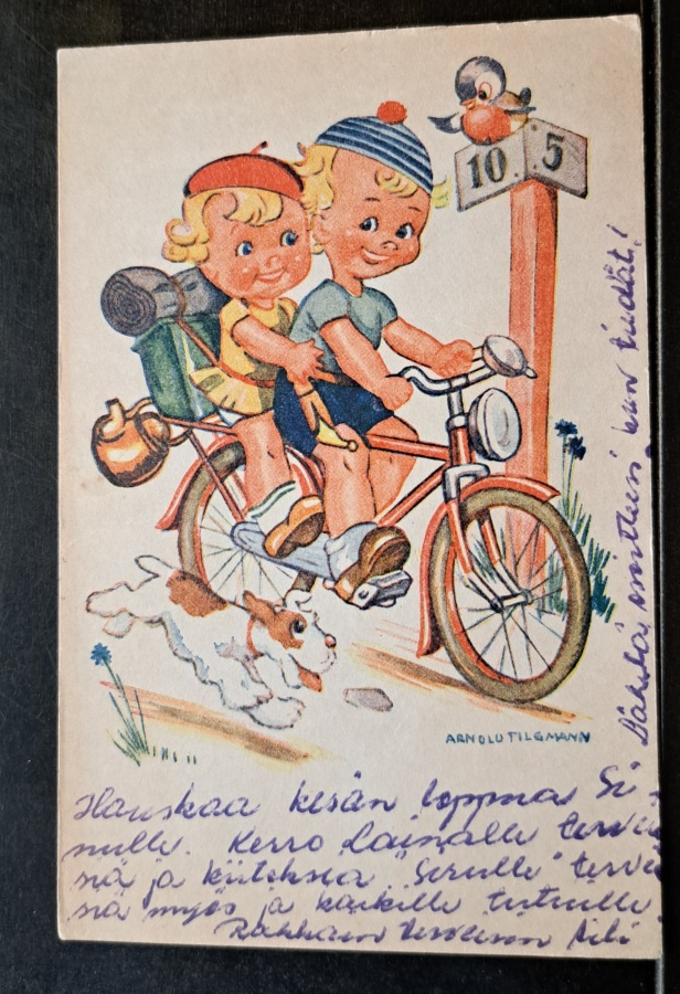 Tilgmann: polkupyörämatkalla, vanha kulkenut