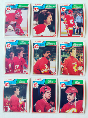 83-84 Opc - Calgary Flames 12kpl
