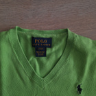 Polo Ralph Lauren Vaaleanvihreä klassinen pusero pari kerta - pikkukuva 1