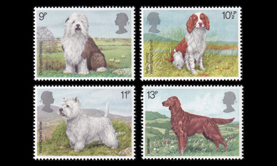Iso-Britannia 781-4 ** Koiria (1979)