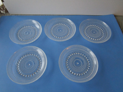 Iittala Kastehelmi lasiasetit, 5 kpl