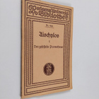 Hans (Translation) Wolzogen : Aischylos 1 : Der gefesselt... - pikkukuva 1