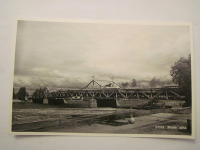 VANHA Postikortti Pori 1950-l Alkup.Mallikappale
