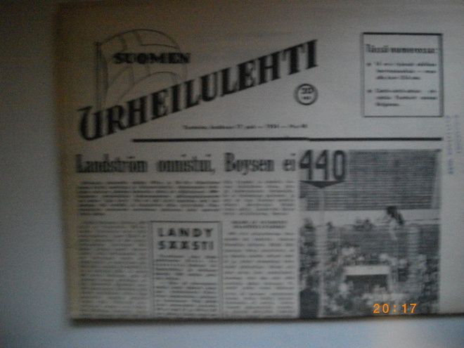 Suomen Urheilulehti Nro 48/1954 (25.2)