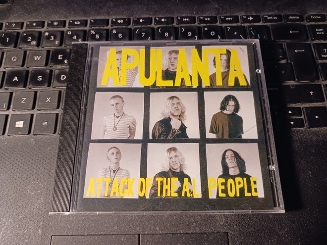 Apulanta – Attack Of The A.L. People cd  punk