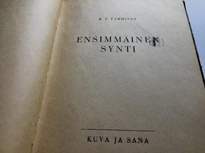 Ensimmäinen synti