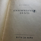 Ensimmäinen synti - pikkukuva 1