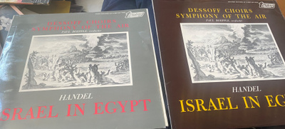 Handel: Israel in Egypt 2 x LP