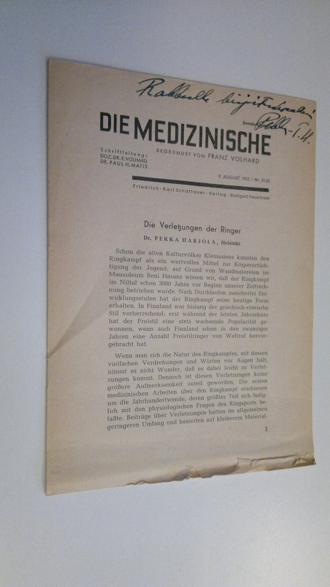 Die Medizinische n:o 31/32 1952