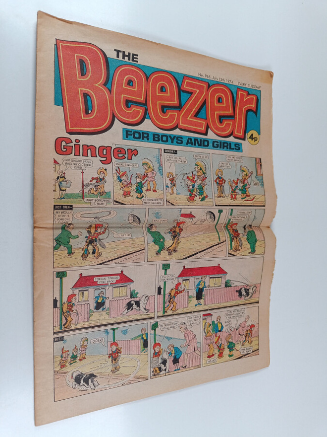 The beezer for boys and girls, n:o 965, July 1974