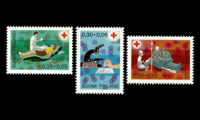 706-8 ** Punainen Risti (1972)