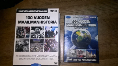 100 vuoden maailmanhistoria ( BBC) kausi 1 ja 2 ( 22 DVD)
