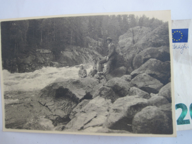 VANHA Valokuva Imatra 1920-l
