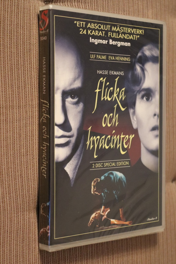 2DVD Flicka och hyacinter ( 1950 Hasse Ekman uusi )