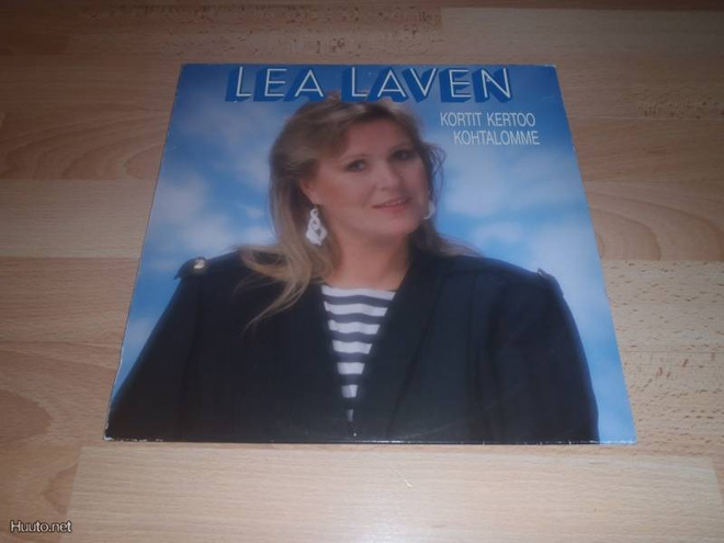 LEA LAVEN - KORTIT KERTOO KOHTALOMME . LP ( EX )