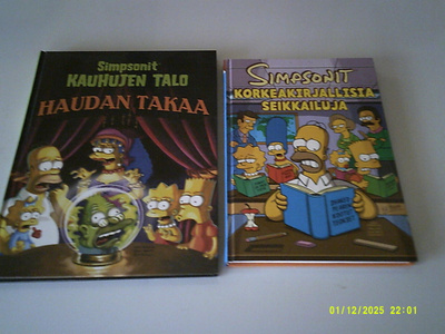 Groening: Simsonit-albumit (2 kpl)