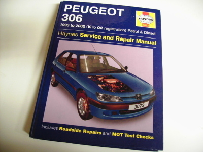 Peugeot 306 1993 - 2002 korjauskirja