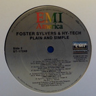 FOSTER SYLVERS+hy-tech :: PLAIN AND SIMPLE :: VINYYLI LP - pikkukuva 4