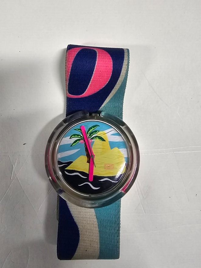 Pop swatch kello 92 yksinäinen saari