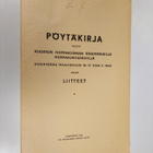 Pöytäkirja tehty Kuopion hiippakunnan ensimmäisillä hiipp... - pikkukuva 1