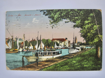 VANHA Postikortti Turku 1900-l
