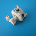 Littlest Pet Shop figuuri, vaalea kissanpentu - pikkukuva 5
