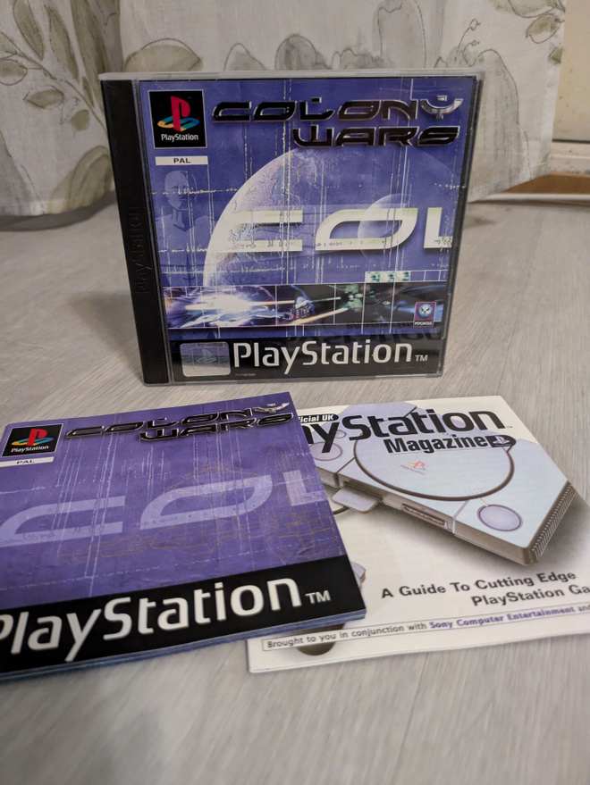 Colony Wars PS1 Pal (CIB)