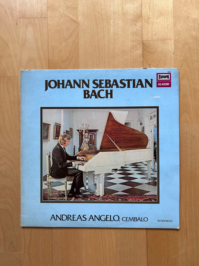 Johann Sebastian Bach / Andreas Angelo, Cembalo