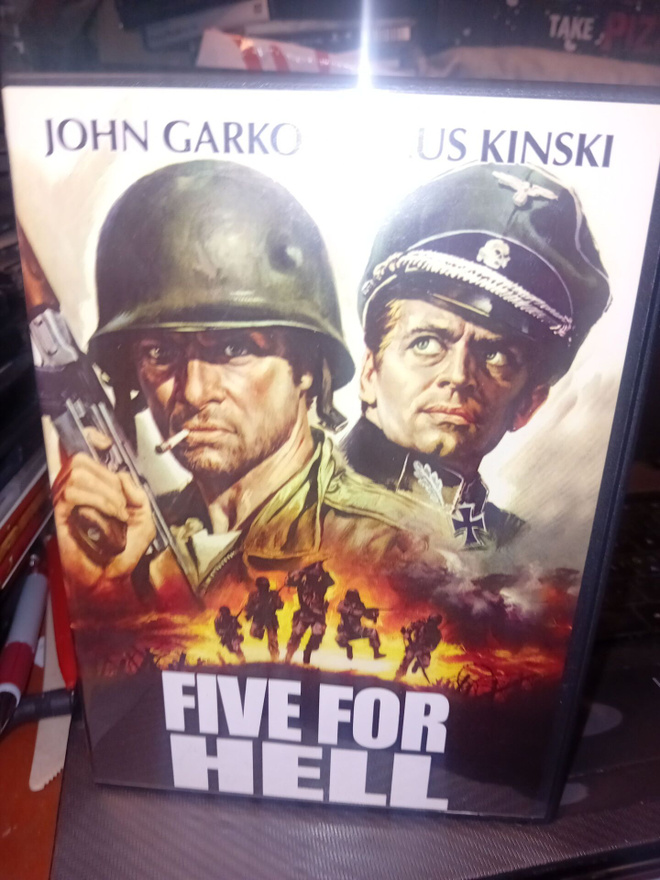 DVD FIVE FOR HELL ( SIS POSTIKULU )