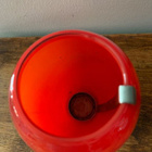 Marimekko punainen maljakko, Ristomatti Ratia. - pikkukuva 2