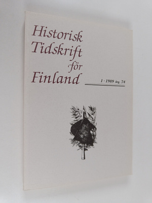 Nils Erik Villstrand : Historisk Tidskrift för Finland 1/...