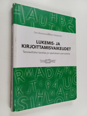 Ossi Ahvenainen : Lukemis- ja kirjoittamisvaikeudet : teo...