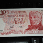 Argentiina 100 Pesos 1977 P302A UNC - pikkukuva 1