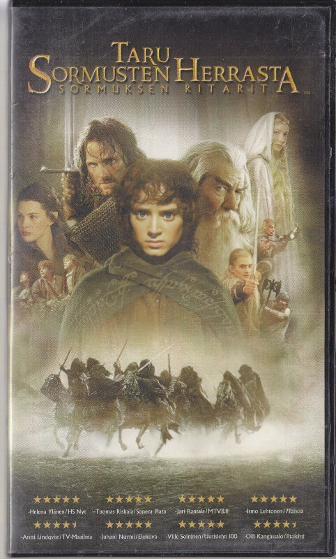 Taru Sormusten Herrasta: Sormuksen ritarit (VHS)