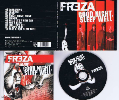 THE FREZA good night, sleep well CD -2009- sofcd 002 digipak