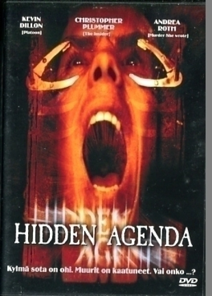 * Hidden Agenda R2 SuomiDVD Lue Kuvaus