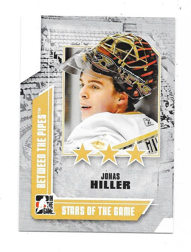 2008-09 BTP Stars of The Game #62 Jonas Hiller Anaheim MV
