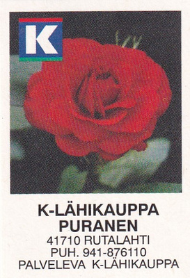 Rutalahti, K - Lähikauppa Puranen, s39