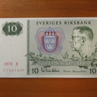 SWEDEN 10 KR 1979 KL10 TÄHTI - pikkukuva 1