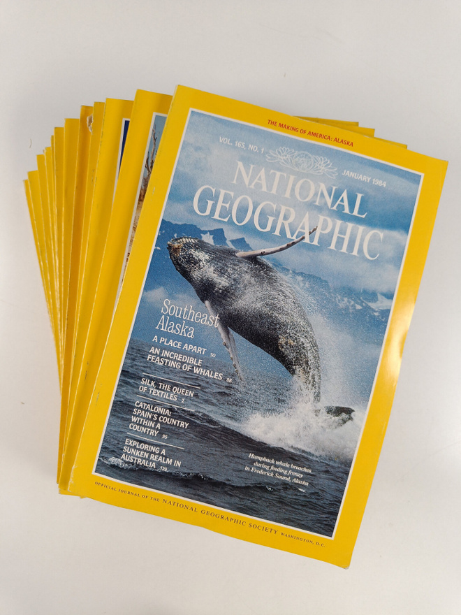 National geographic vuosikerta 1984 (1-12)