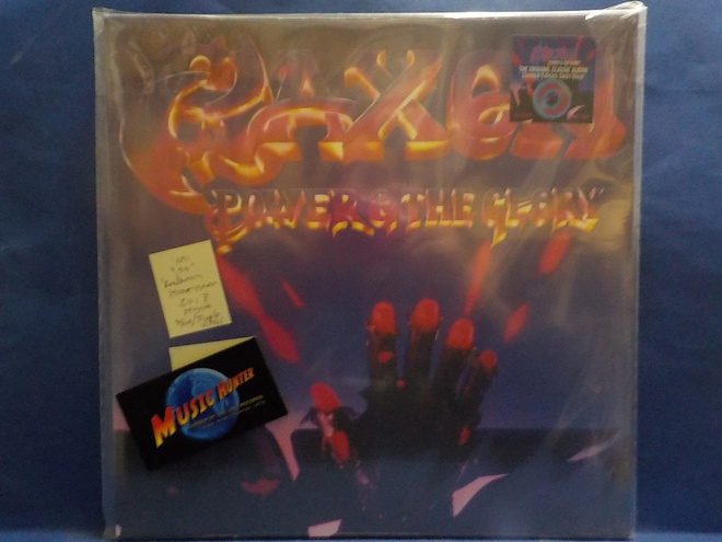 SAXON - POWER & THE GLORY - UUSI "SS" 2018 REISSUE LP