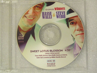 Hasse Walli & Steve Webb • Sweet Lotus Blossom CDr-Single